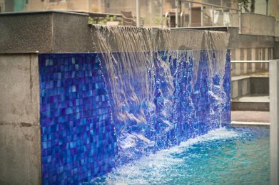 Poolside Fountain