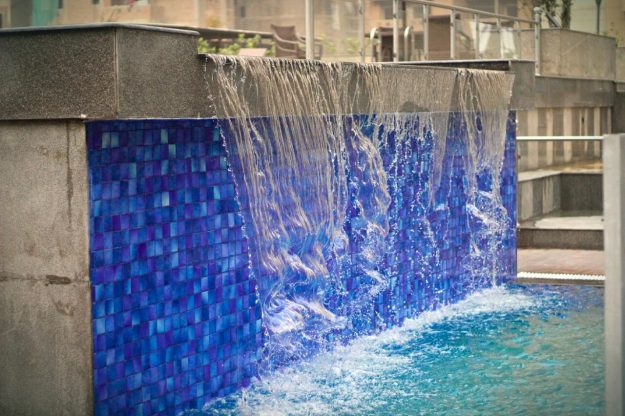 Poolside Fountain