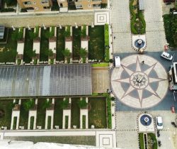 Top View of Main Entry Gate of The Hyde Park